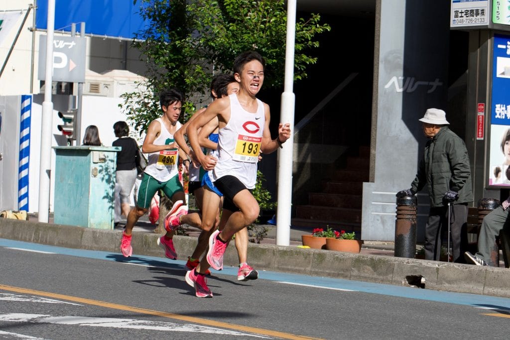 2019-11-17 上尾シティマラソン 21.0975km 01:04:16